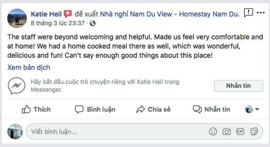 Nam Du View Guest House Eksteriør billede